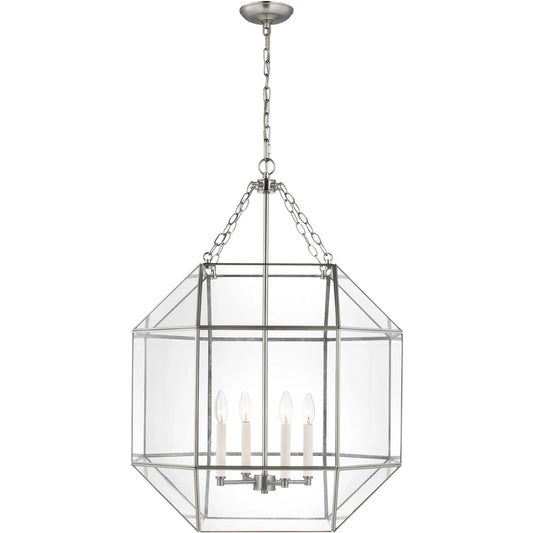 Morrison Large Four Light Lantern by Visual Comfort & Co.. Made from steel in a unique style.