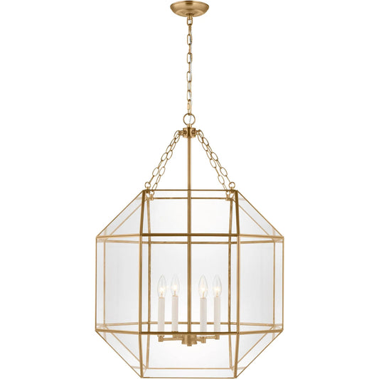 Morrison Large Four Light Lantern by Visual Comfort & Co.. Made from steel in a unique style.