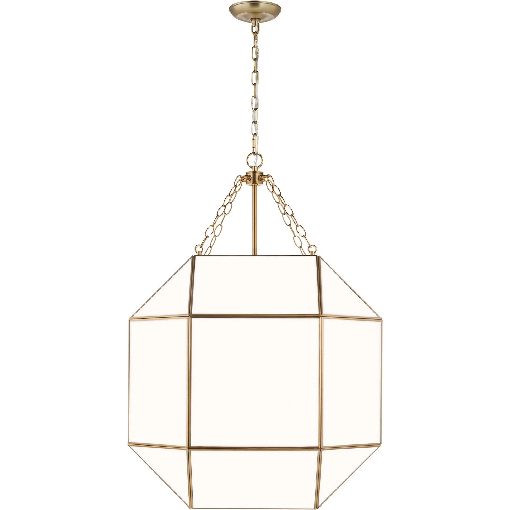 Morrison Large Four Light Lantern by Visual Comfort & Co.. Made from steel in a unique style.