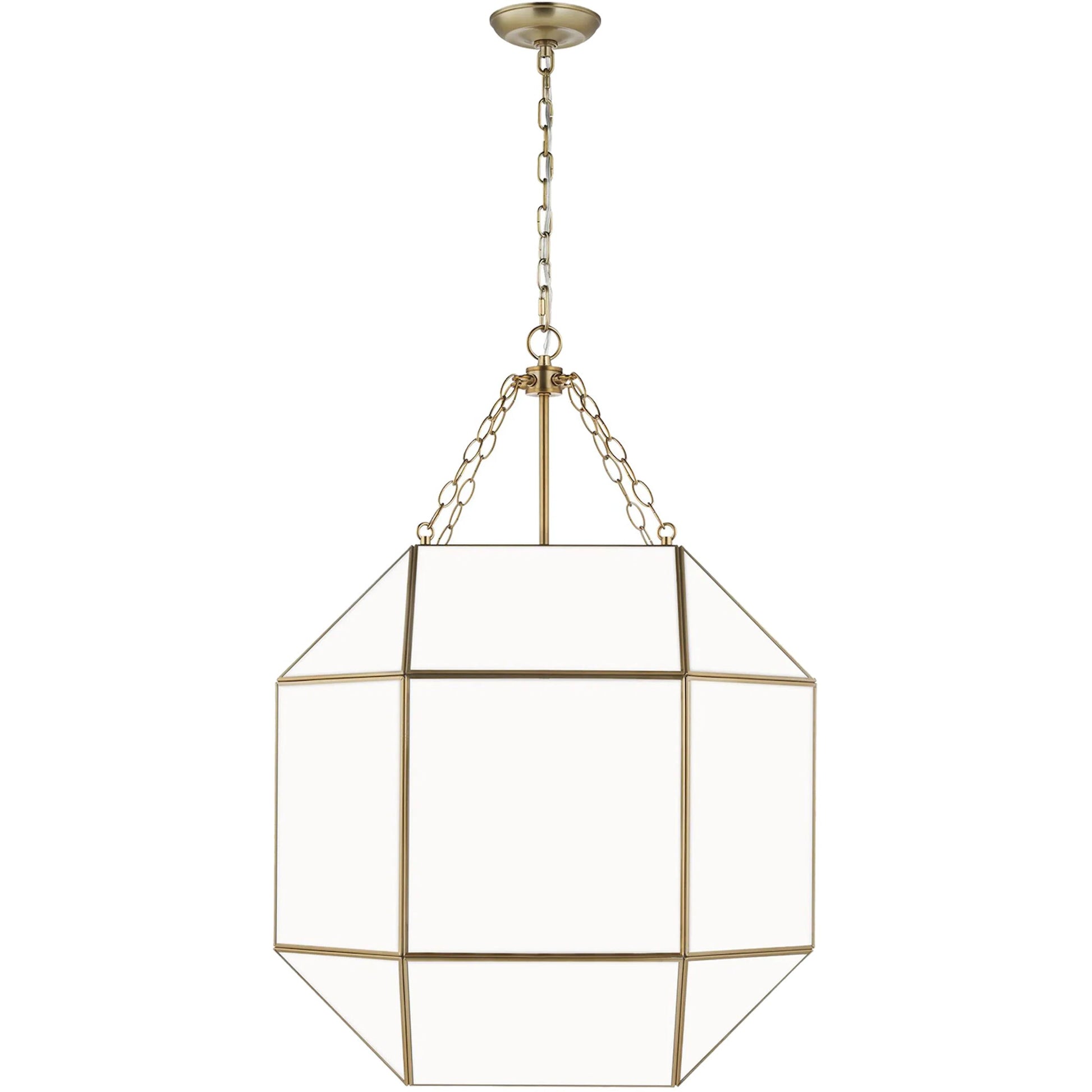 Morrison Large Four Light Lantern by Visual Comfort & Co.. Made from steel in a unique style.