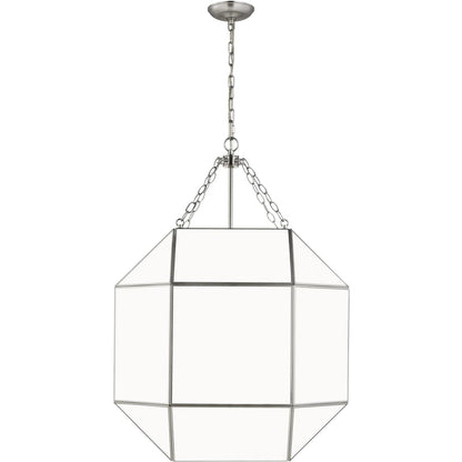 Morrison Large Four Light Lantern by Visual Comfort & Co.. Made from steel in a unique style.