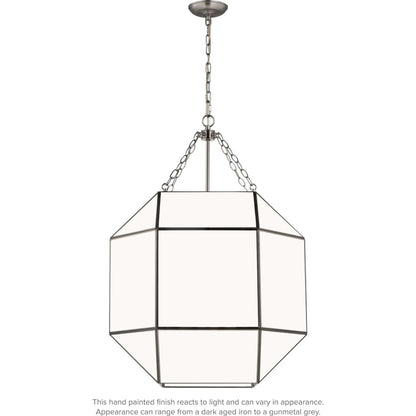 Morrison Large Four Light Lantern by Visual Comfort & Co.. Made from steel in a unique style.