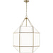 Morrison Large Four Light Lantern by Visual Comfort & Co.. Made from steel in a unique style.