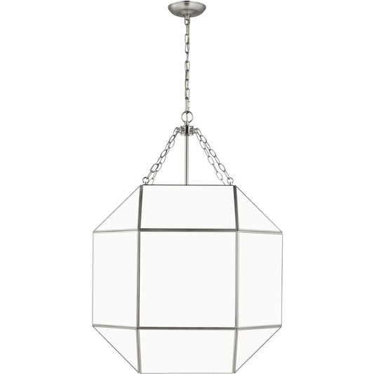 Morrison Large Four Light Lantern by Visual Comfort & Co.. Made from steel in a unique style.