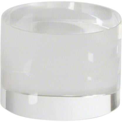 Crystal Column Riser by Global Views. Made from crystal in a modern style.