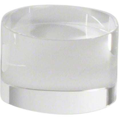 Crystal Column Riser by Global Views. Made from crystal in a modern style.