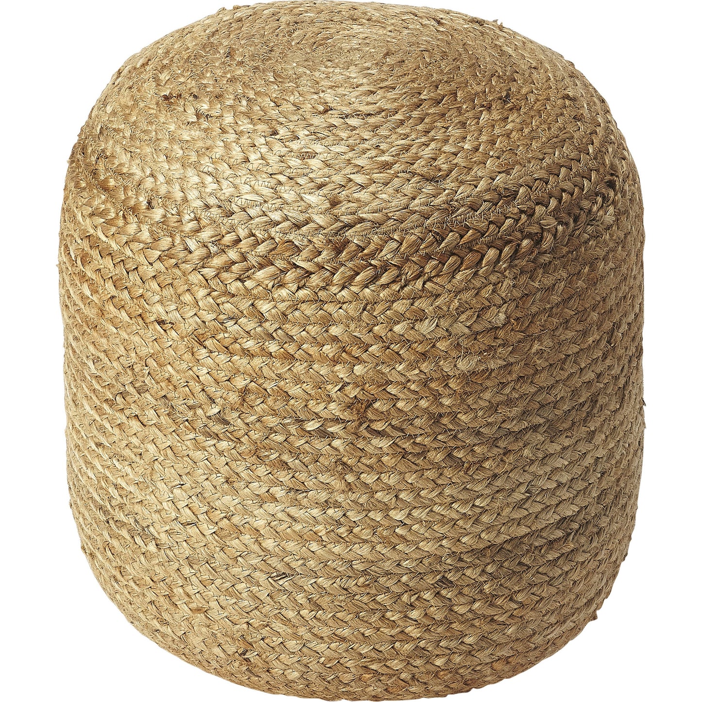 001 S-346333 | Additional Silo | Noosa Jute Pouffe by Butler Specialty Company in natural. Made from fabric: jute, fill: thermocol beans in a coastal style.