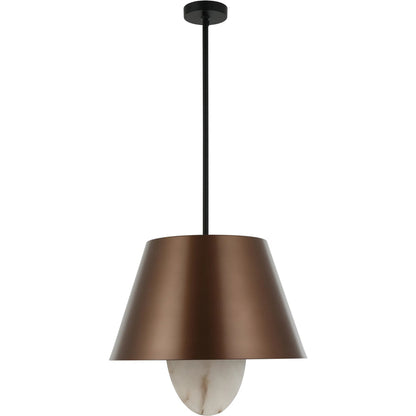 Rock on Pendant by Varaluz in brontourage, matte black. Made from unique in a modern style.