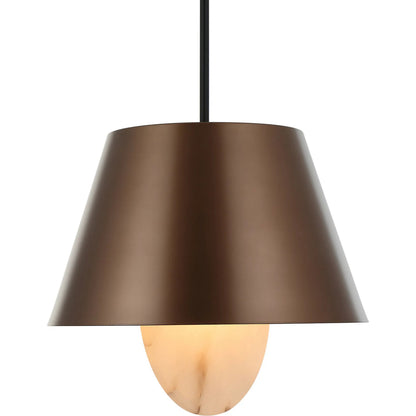 Rock on Pendant by Varaluz in brontourage, matte black. Made from unique in a modern style.