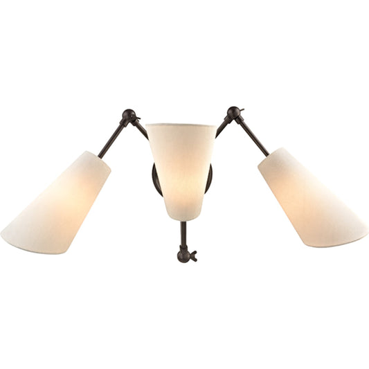 Buckingham Wall Sconce by Hudson Valley. Made from steel in a modern style.