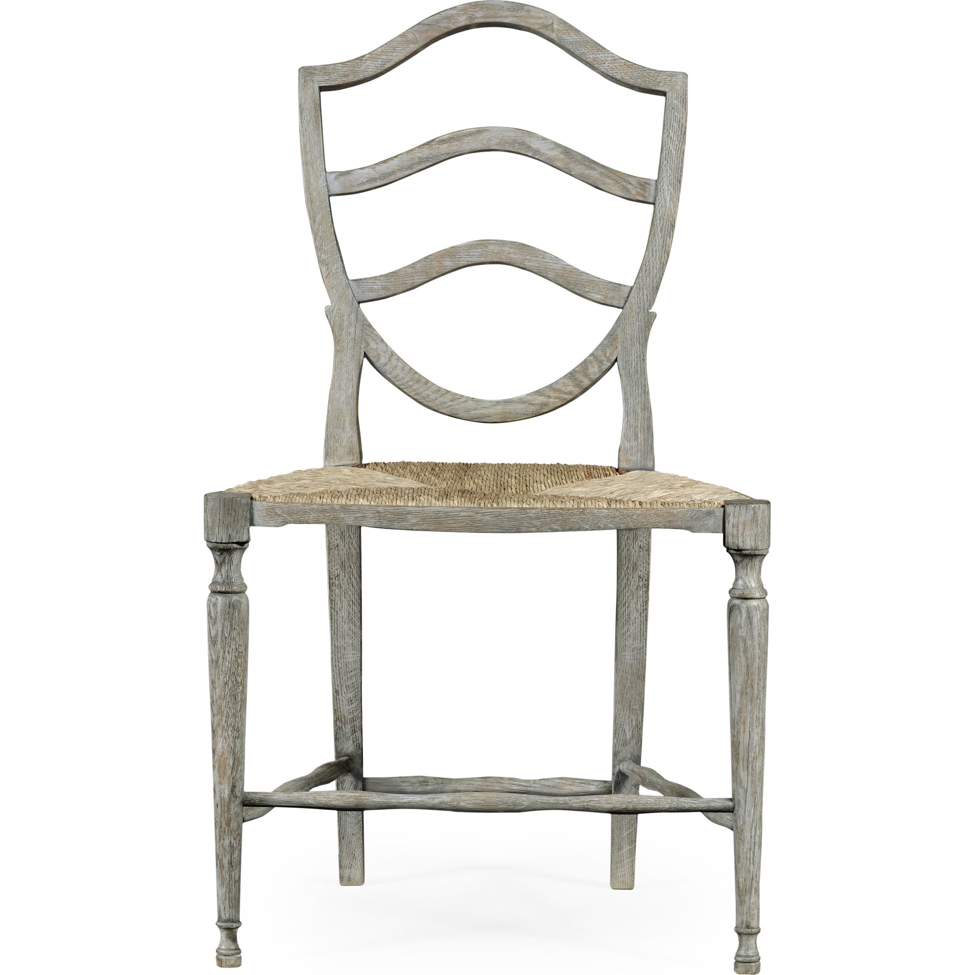 William Yeoward Bodiam Grey Oak Side Chair by Jonathan Charles in greyed oak. Made from oak in a cottage & farmhouse style.