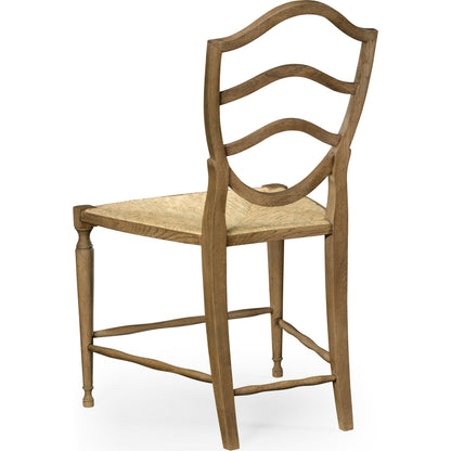 William Yeoward Bodiam Grey Oak Side Chair by Jonathan Charles in greyed oak. Made from oak in a cottage & farmhouse style.