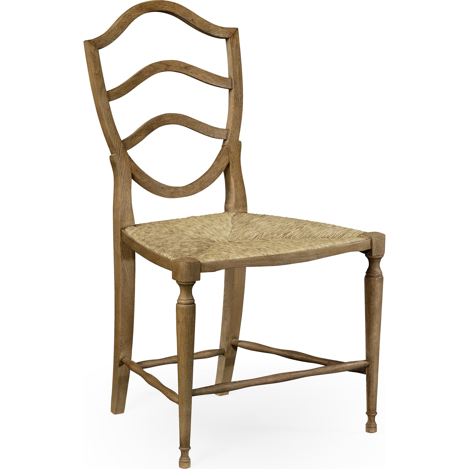 William Yeoward Bodiam Grey Oak Side Chair by Jonathan Charles in greyed oak. Made from oak in a cottage & farmhouse style.
