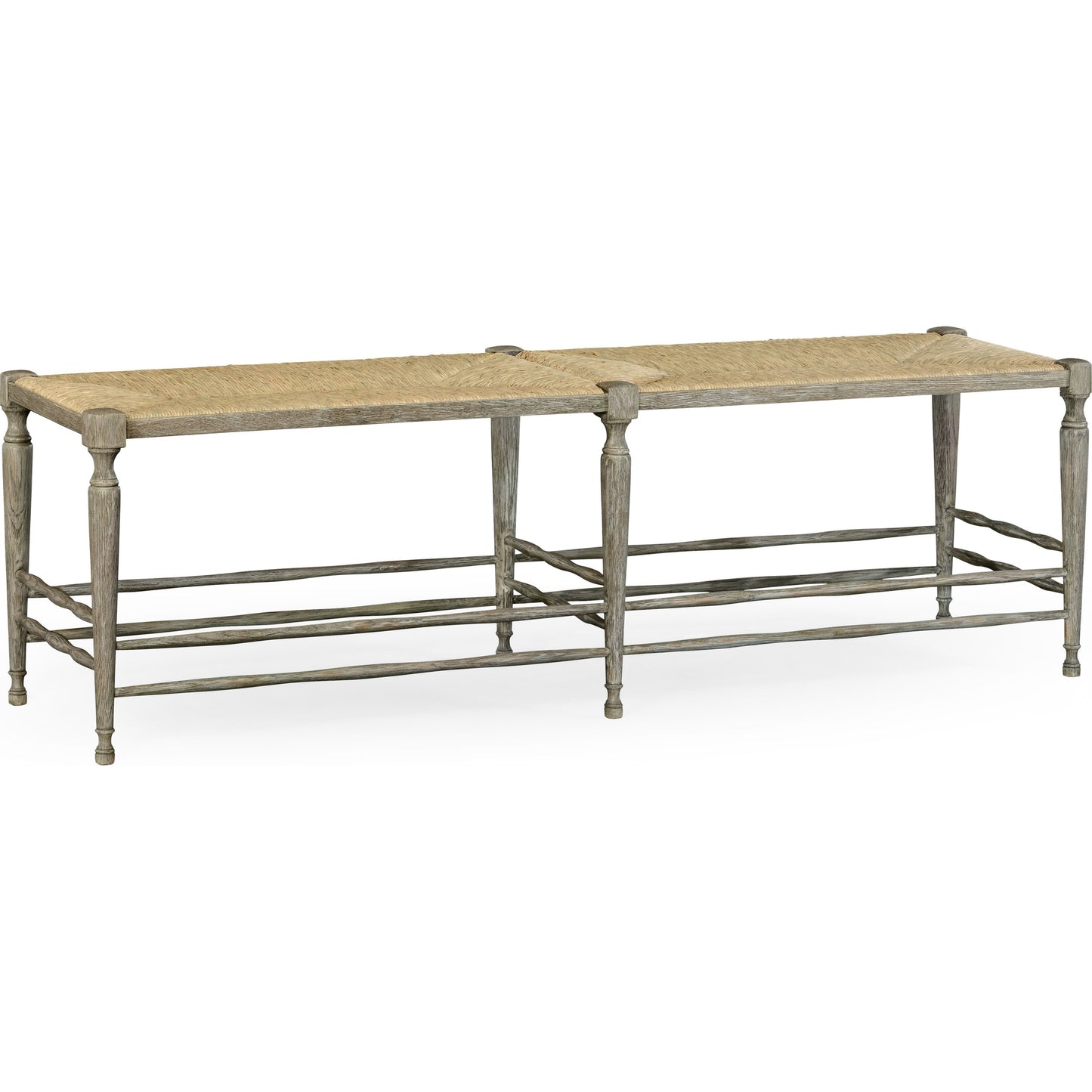 002 SR-846574 | Additional Silo | William Yeoward Bodiam Grey Oak Bench by Jonathan Charles in greyed oak. Made from oak in a cottage & farmhouse style.