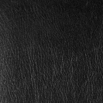 Leon Leather Dining Chair by Classic Home in jet black. Made from top grain buffalo leather in a modern style.