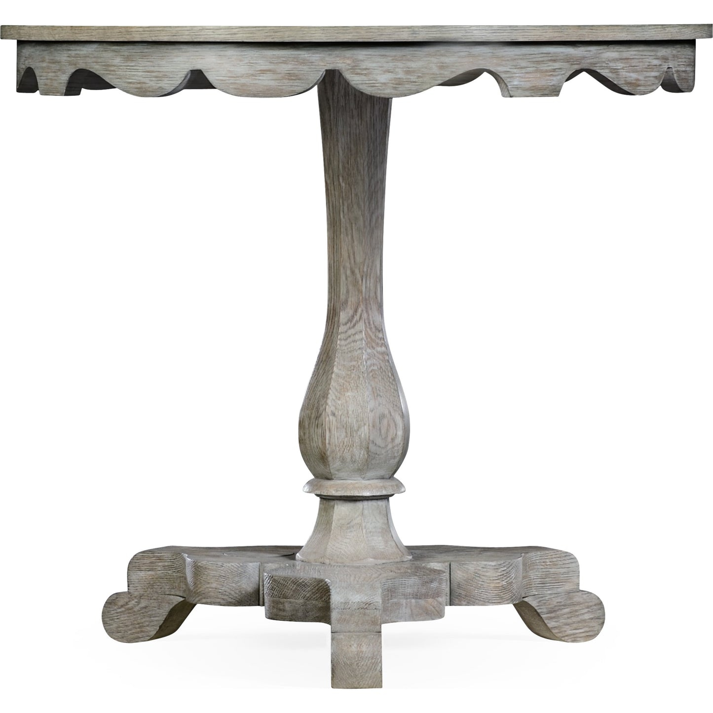 002 SR-846607 | Additional Silo | William Yeoward Overbury Breakfast Table by Jonathan Charles in grey and greyed oak. Made from oak in a cottage & farmhouse style.