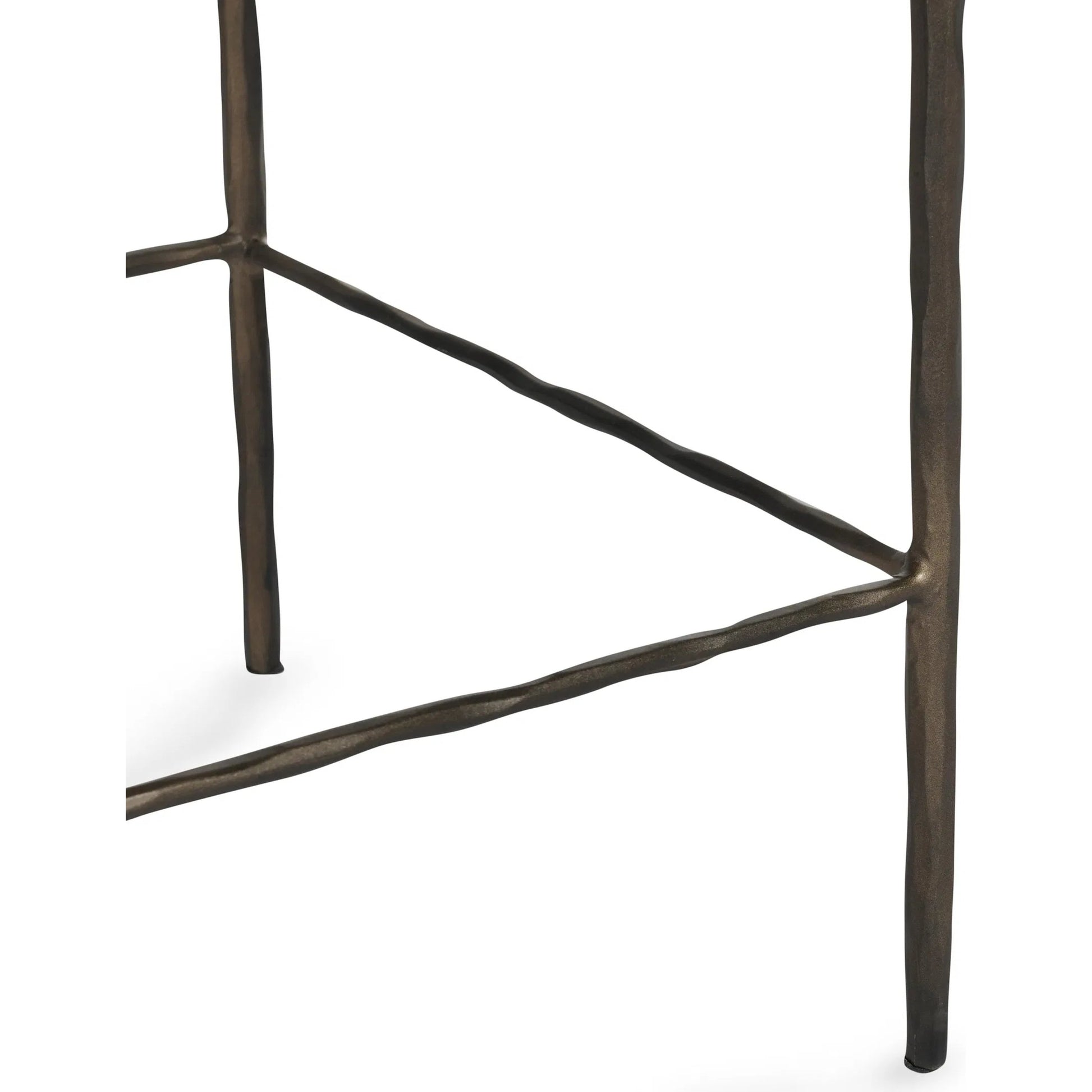 Bose 26" Top Grain Leather Counter Stool by Classic Home. Made from top grain leather, iron in a modern style.