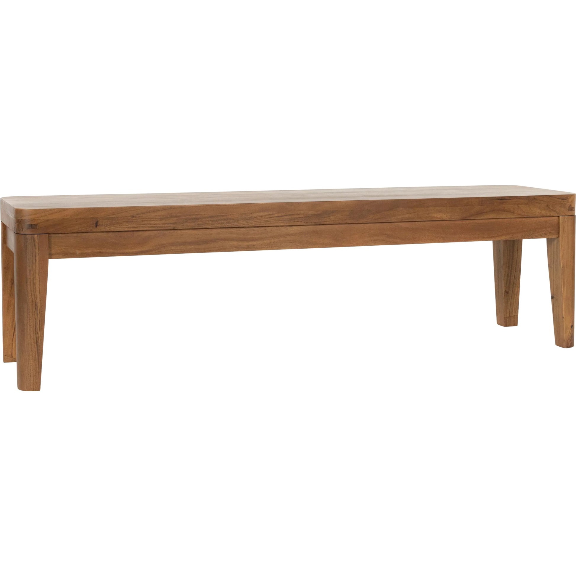 Arno Acacia Wood Bench by Classic Home in natural. Made from acacia in a transitional style.