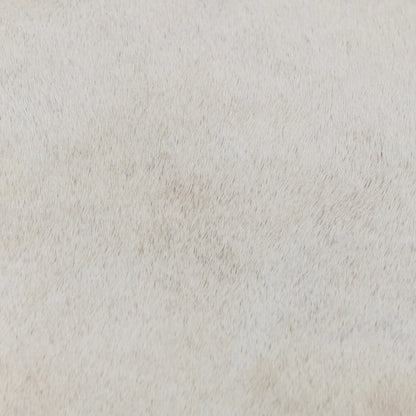 Bose Hide Leather Counter Stool by Classic Home. Made from embossed hammered iron, hair on hide in a modern style.