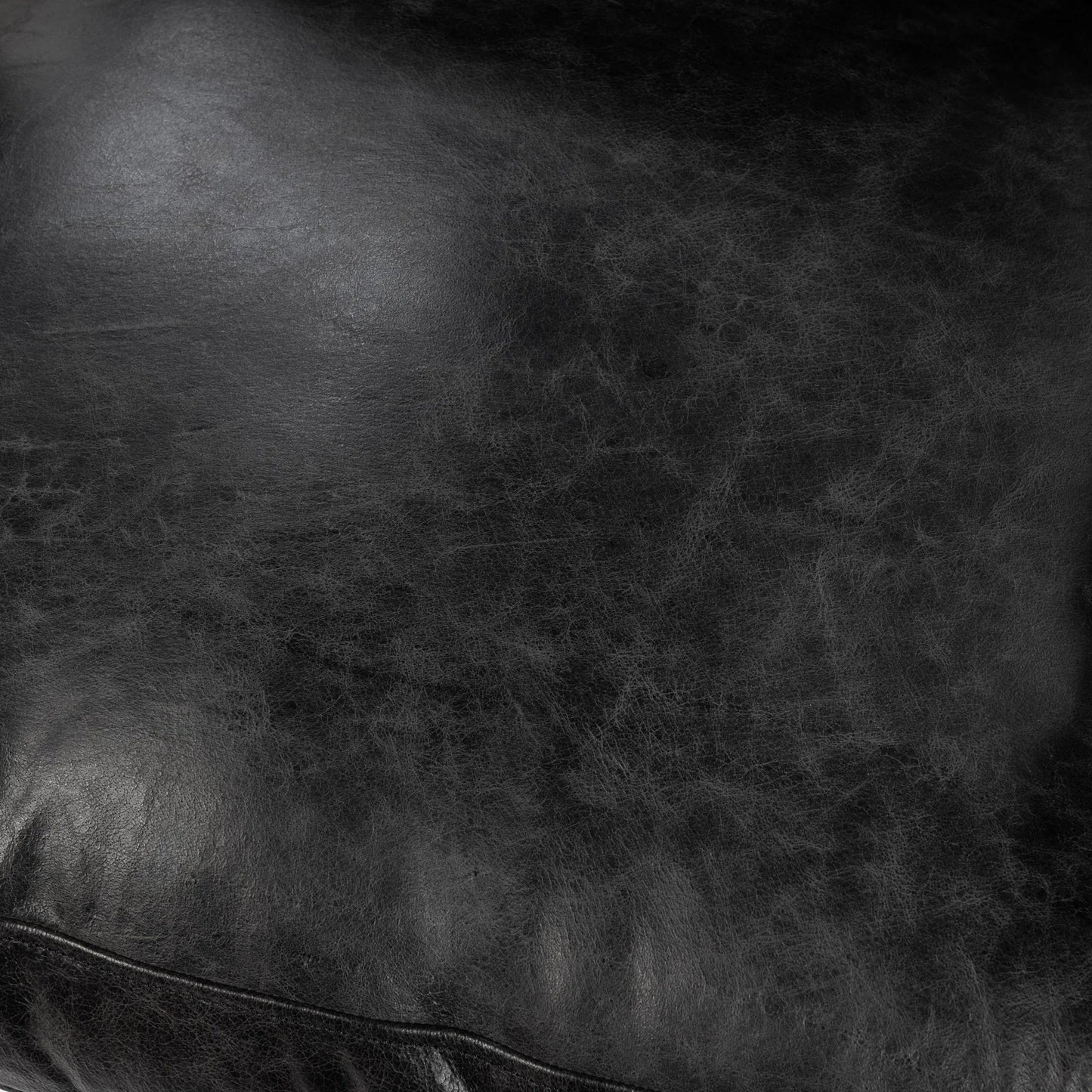 023 SI-2353834 | Closeup | Strapling Leather Dining Chair by Classic Home. Made from top grain leather, iron in a traditional style.