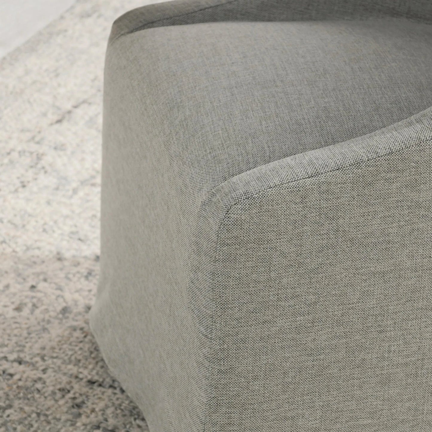 011 SI-2162609 | Closeup | Warwick Upholstered Rolling Side Chair by Classic Home. Made from unique in a modern style.