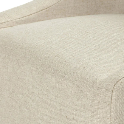 Warwick Upholstered Rolling Side Chair by Classic Home. Made from unique in a modern style.