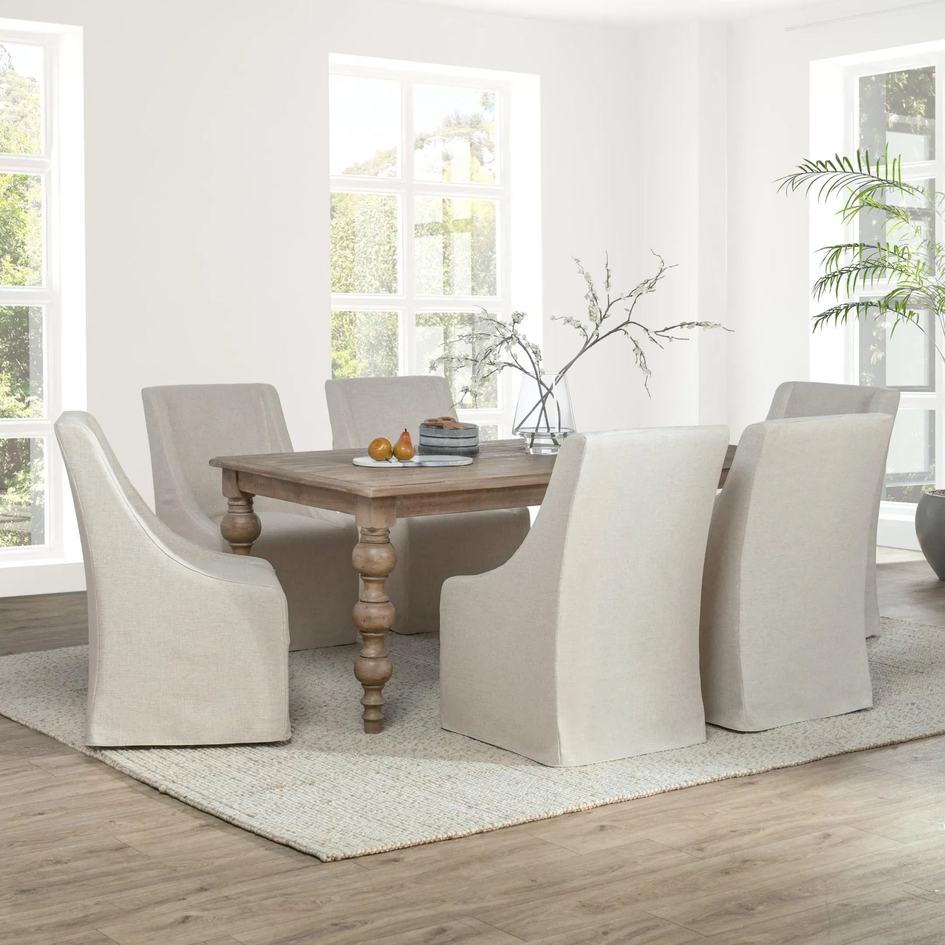 Warwick Upholstered Rolling Side Chair by Classic Home. Made from unique in a modern style.