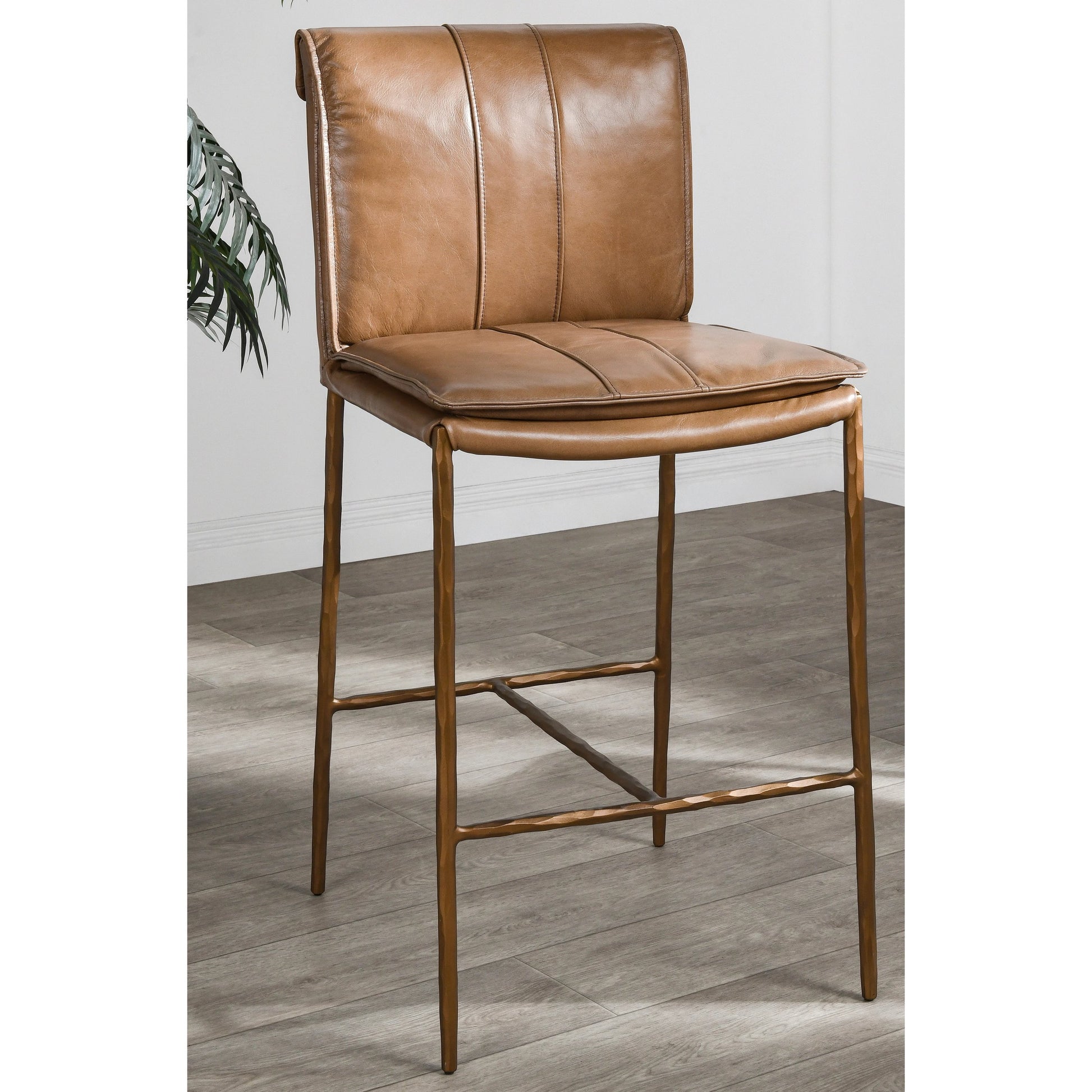 Mayer Leather Counter Stool by Classic Home. Made from unique in a transitional style.