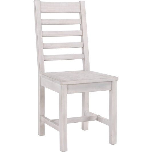 Quincy Dining Chair by Kosas Home in nordic ivory. Made from reclaimed pine in a cottage & farmhouse style.