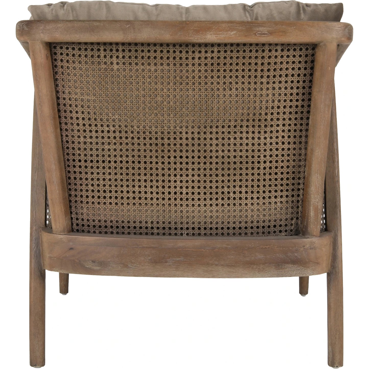 004 SI-2078767 | Additional Silo | Regata Accent Chair by Classic Home in taupe, brown. Made from 100% polyester, rubberwood in a modern style.