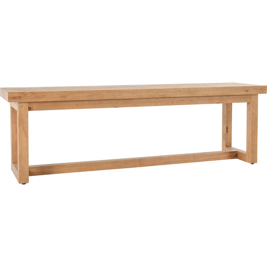 001 None | Unknown | Fenmore Dining Bench by Kosas Home. Made from pine wood in a modern style.