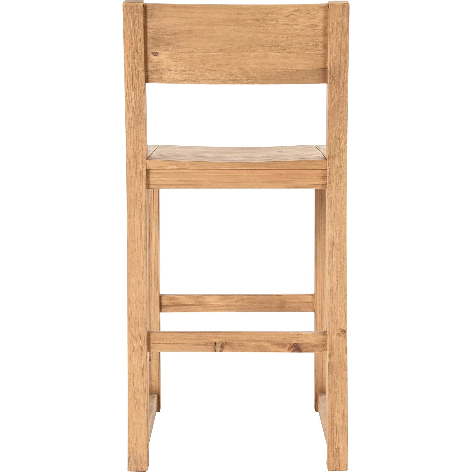 Fenmore Counter Stool by Kosas Home in natural. Made from pine wood in a unique style.
