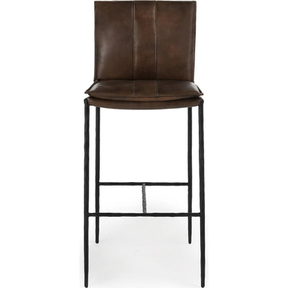 Mayer Leather Bar Stool by Classic Home. Made from unique in a transitional style.