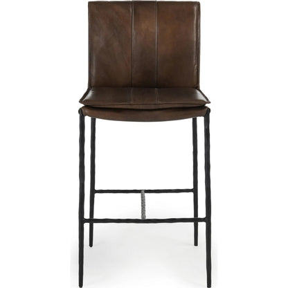 Mayer Leather Counter Stool by Classic Home. Made from unique in a transitional style.