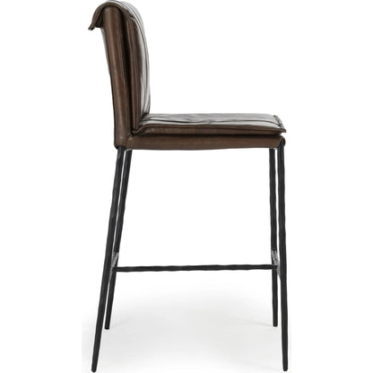 Mayer Leather Counter Stool by Classic Home. Made from unique in a transitional style.