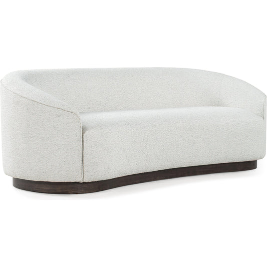 Beverly Sofa by Classic Home in oatmeal. Made from solid oak, 100% polyester in a modern style.