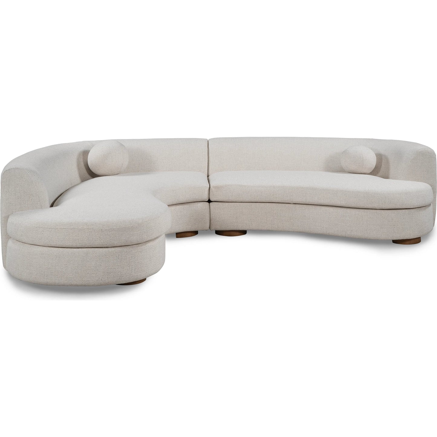 002 SI-2303305 | Additional Silo | Concord Upholstered Fabric Sectional Sofa by Classic Home. Made from 95% polyester, 5% acrylic, rubberwood in a transitional style.