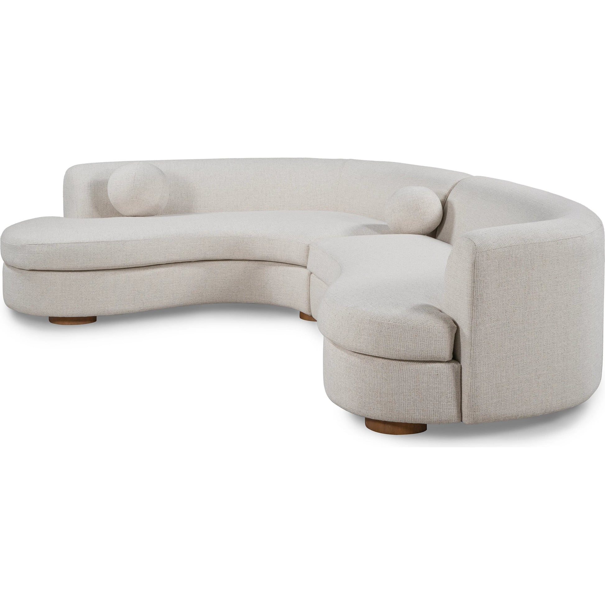 Concord Upholstered Fabric Sectional Sofa by Classic Home. Made from 95% polyester, 5% acrylic, rubberwood in a transitional style.