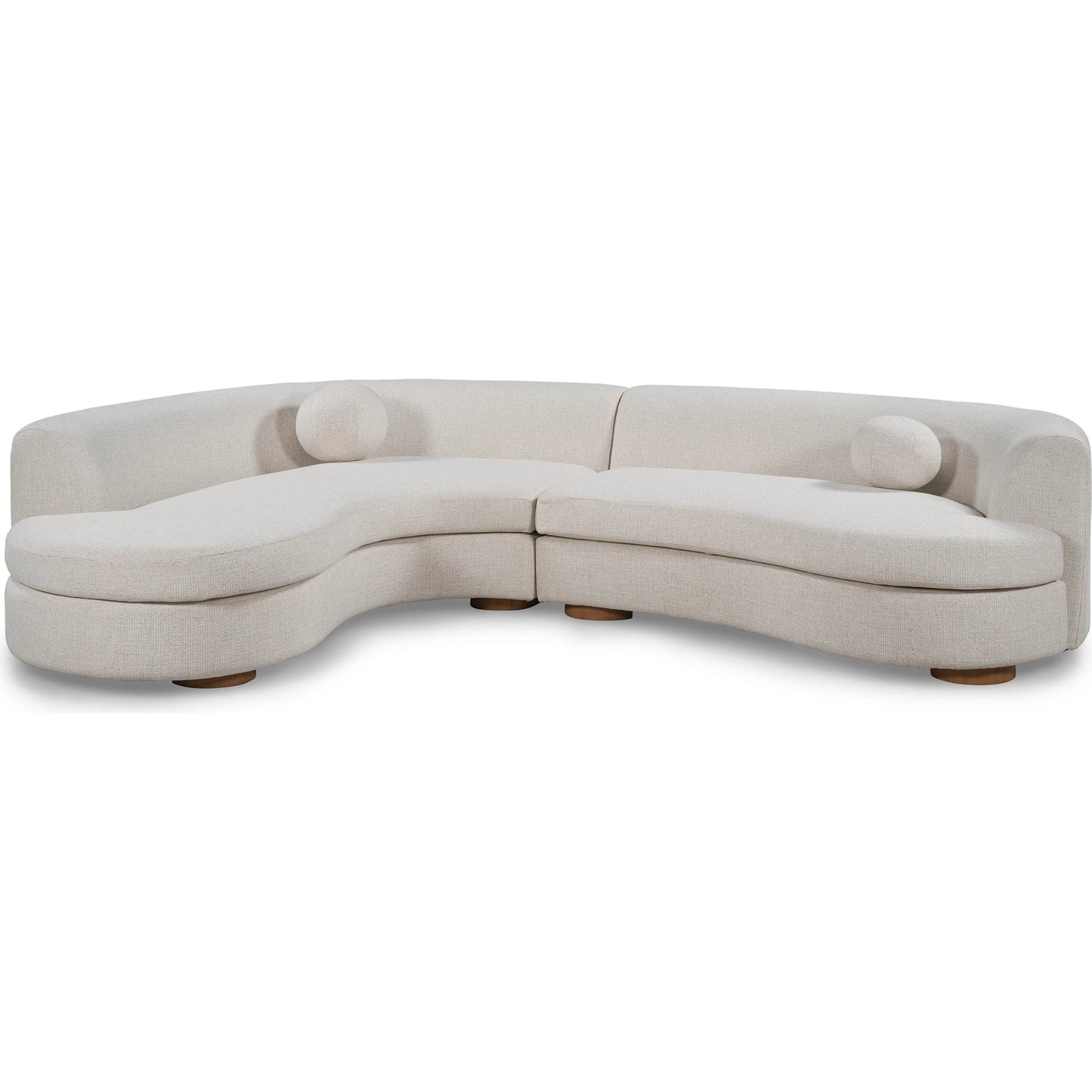 001 SI-2303305 | Primary Silo | Concord Upholstered Fabric Sectional Sofa by Classic Home. Made from 95% polyester, 5% acrylic, rubberwood in a transitional style.