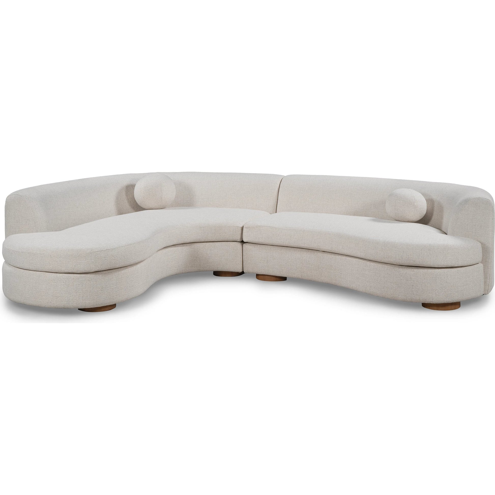 Concord Upholstered Fabric Sectional Sofa by Classic Home. Made from 95% polyester, 5% acrylic, rubberwood in a transitional style.