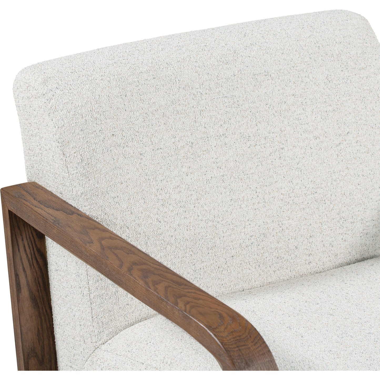 007 SI-2160327 | Closeup | Lexington Accent Chair by Classic Home in natural. Made from ash wood, 100% polyester in a modern style.