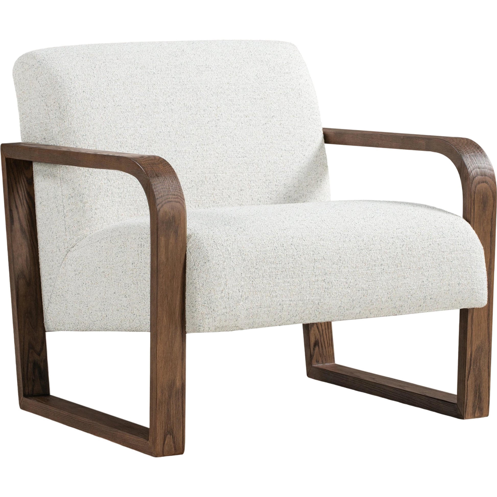 Lexington Accent Chair by Classic Home in natural. Made from ash wood, 100% polyester in a modern style.