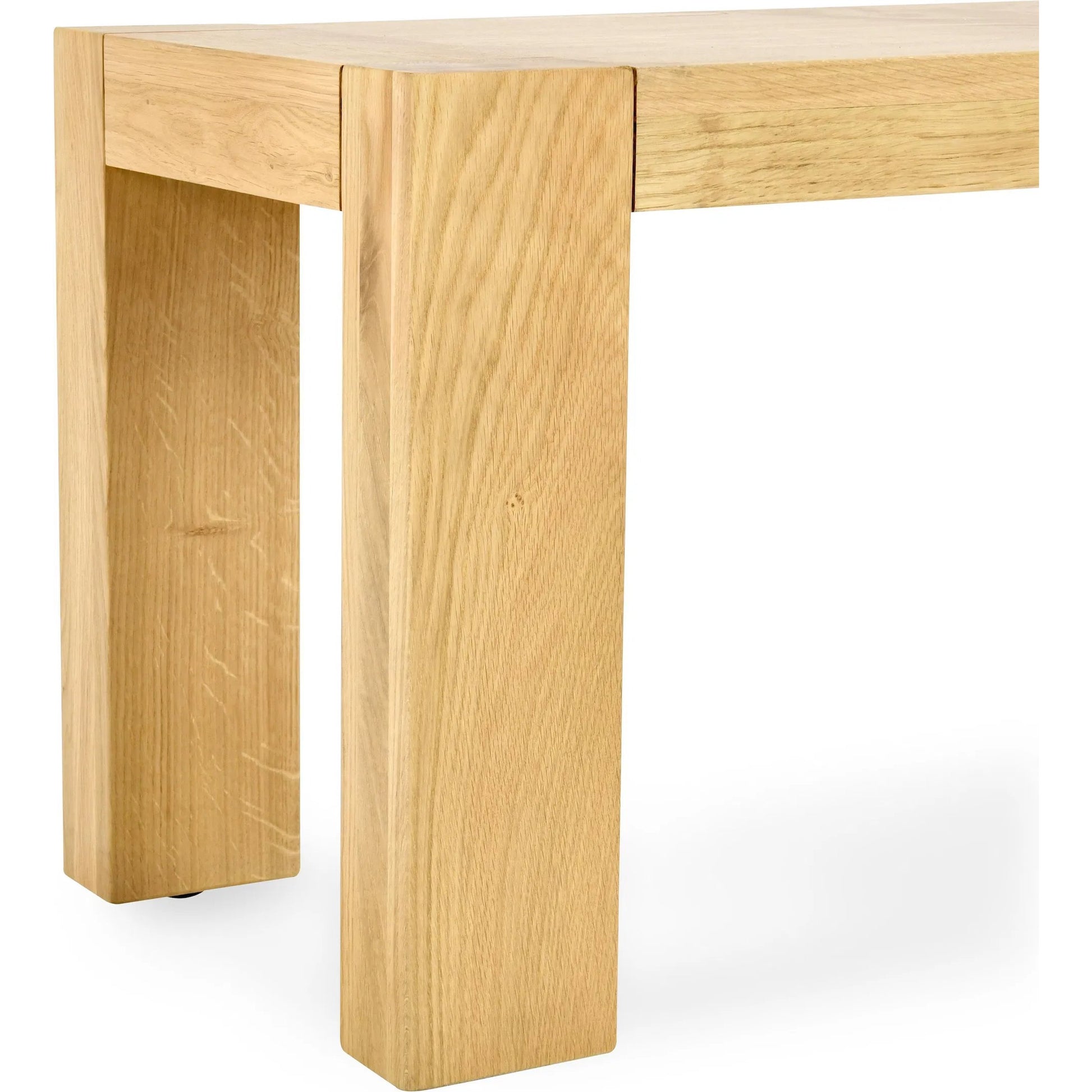 Parsons Oak Wood Bench by Kosas Home. Made from oak wood in a unique style.