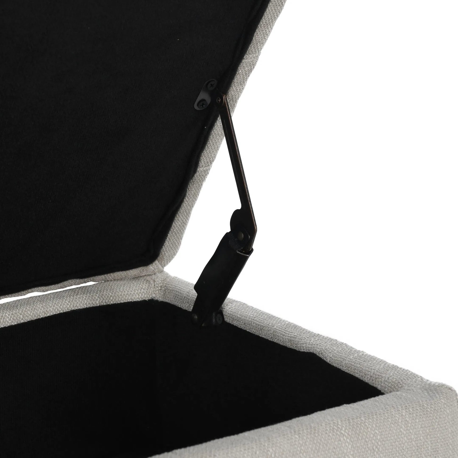 Louise Tufted Storage Bench by Kosas Home. Made from rubber wood, polyester in a modern style.