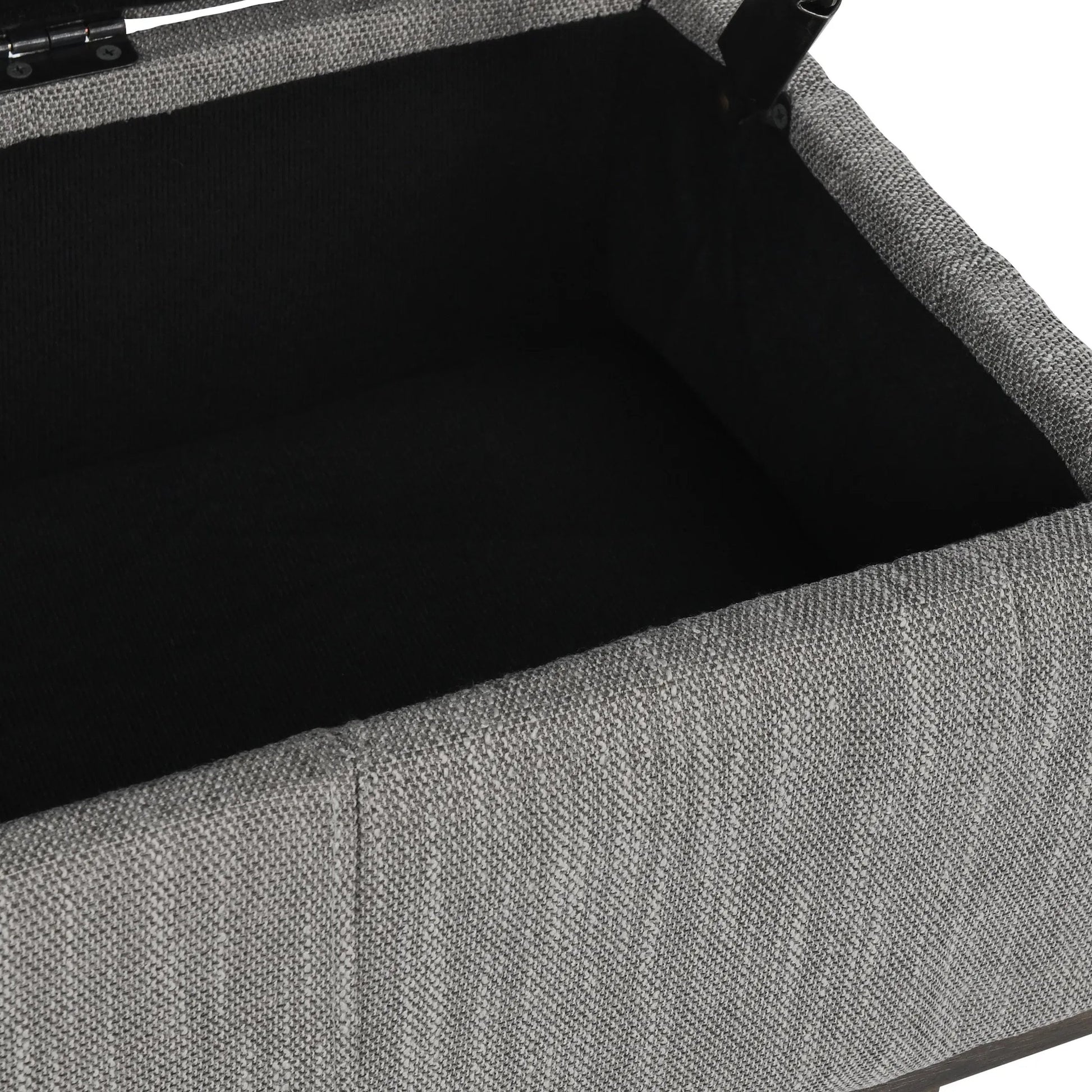 Louise Tufted Storage Bench by Kosas Home. Made from rubber wood, polyester in a modern style.