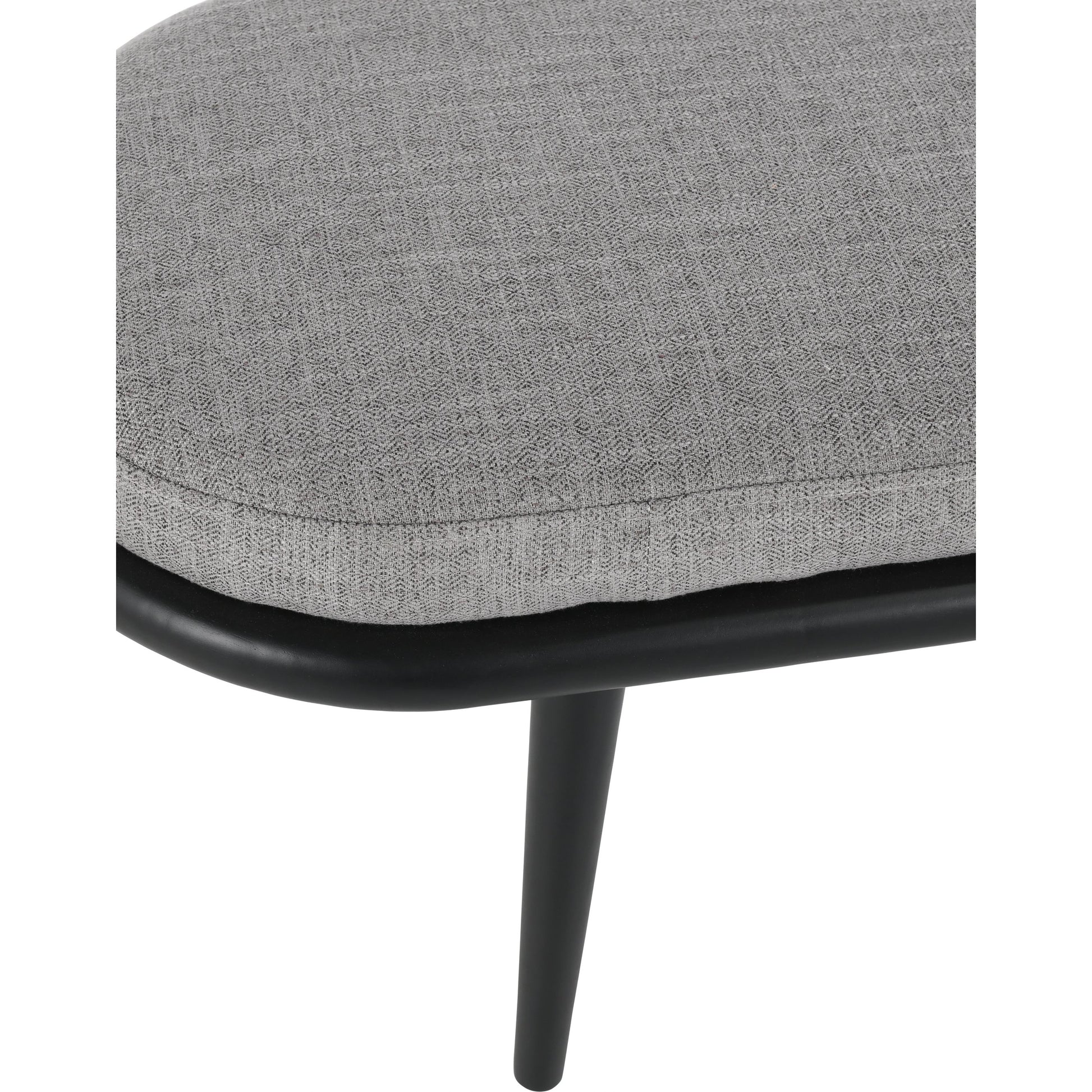 Echo Bench Beige by Kosas Home in beige, natural brown. Made from 100% polyester fabric, rubberwood in a modern style.