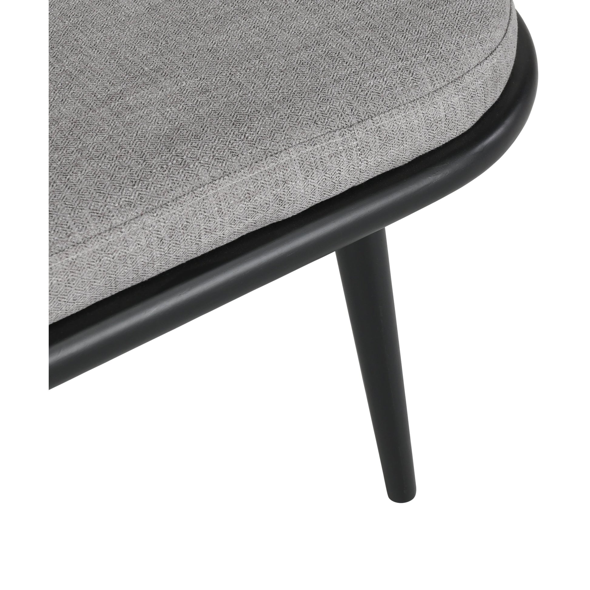 Echo Bench Beige by Kosas Home in beige, natural brown. Made from 100% polyester fabric, rubberwood in a modern style.