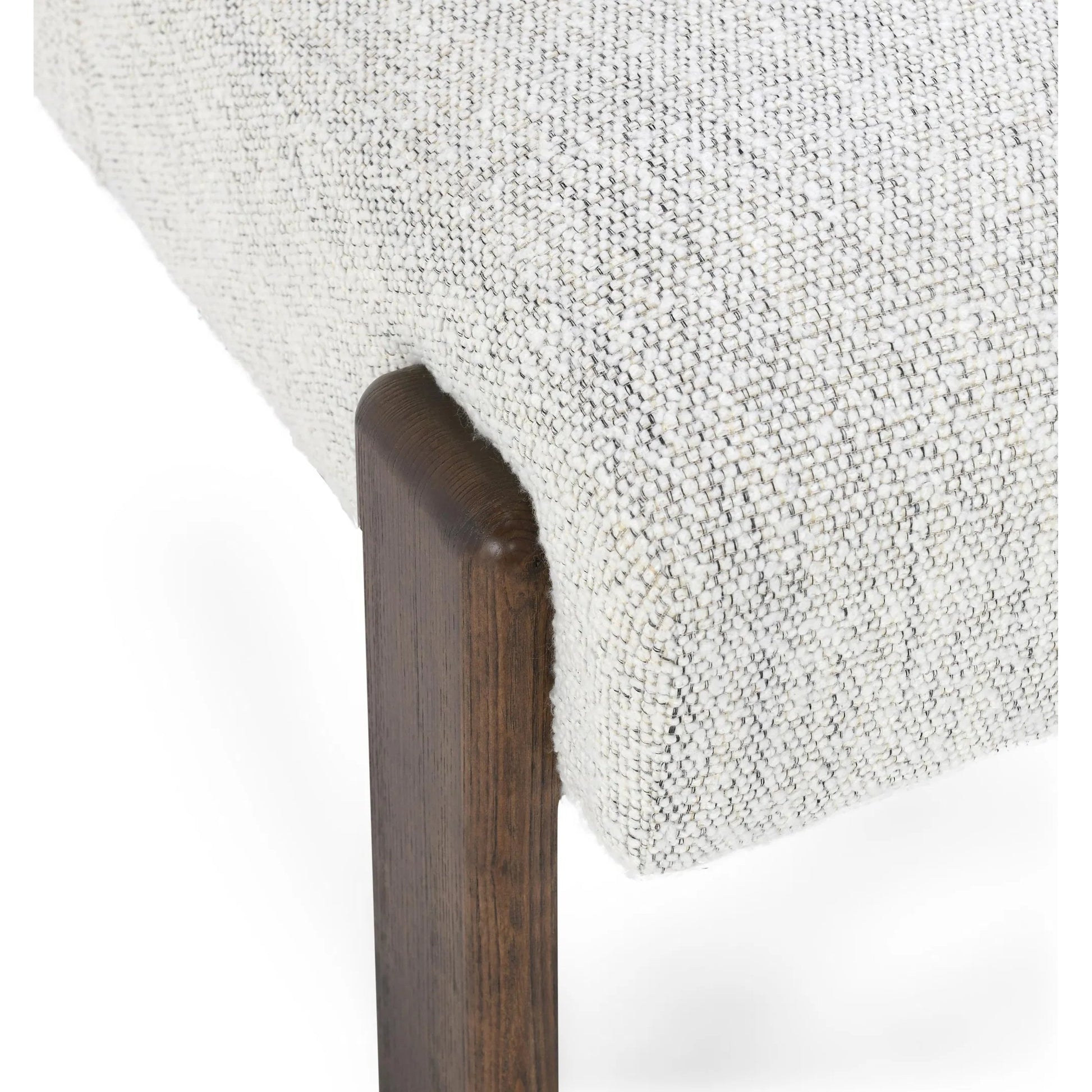 Chelsea Upholstered Fabric Dining Chair by Classic Home in ivory. Made from 100% polyester, ash wood in a transitional style.
