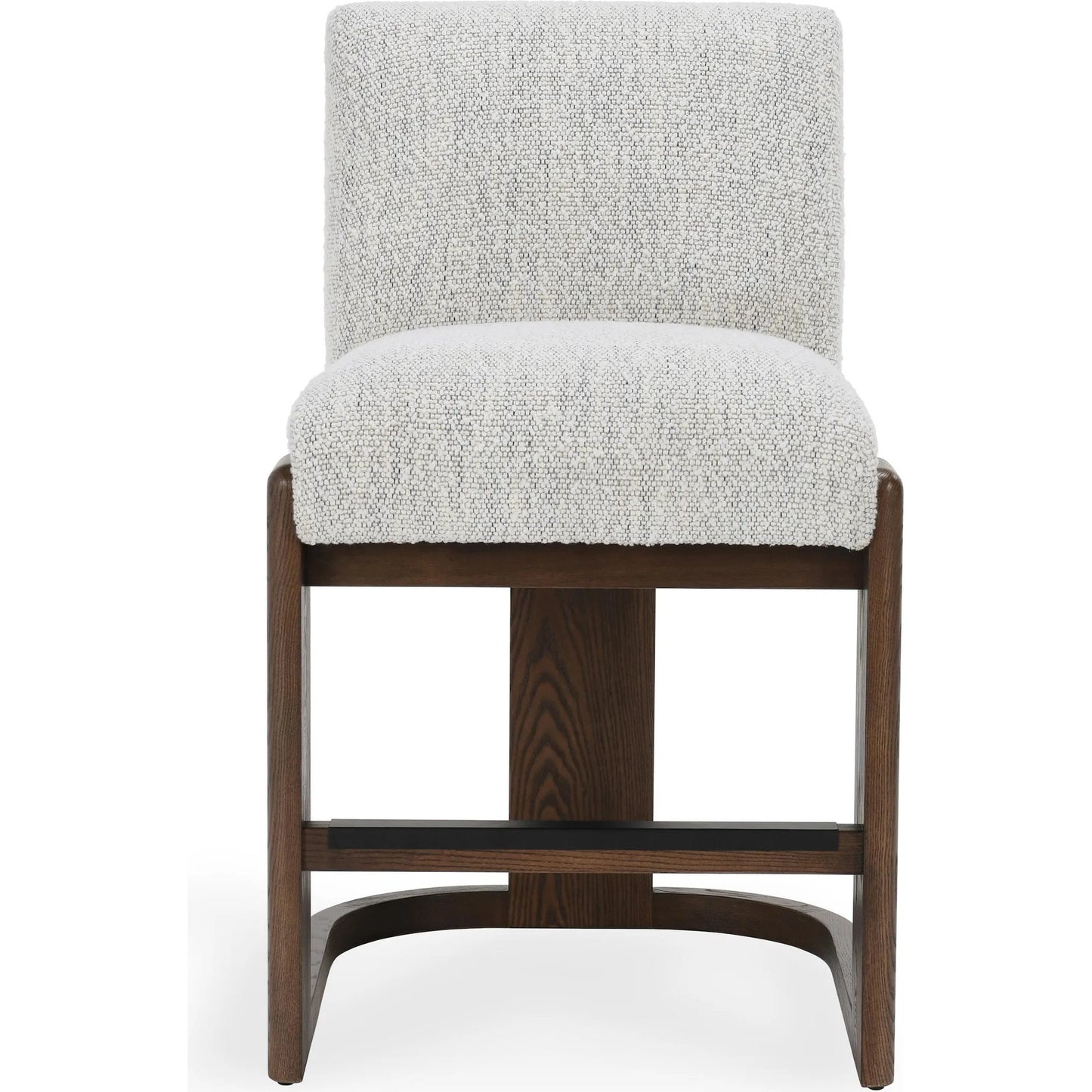 002 SI-2238904 | Additional Silo | Chelsea 26" Upholstered Fabric Counter Bar Stool by Classic Home in ivory. Made from ash wood, 100% polyester in a transitional style.