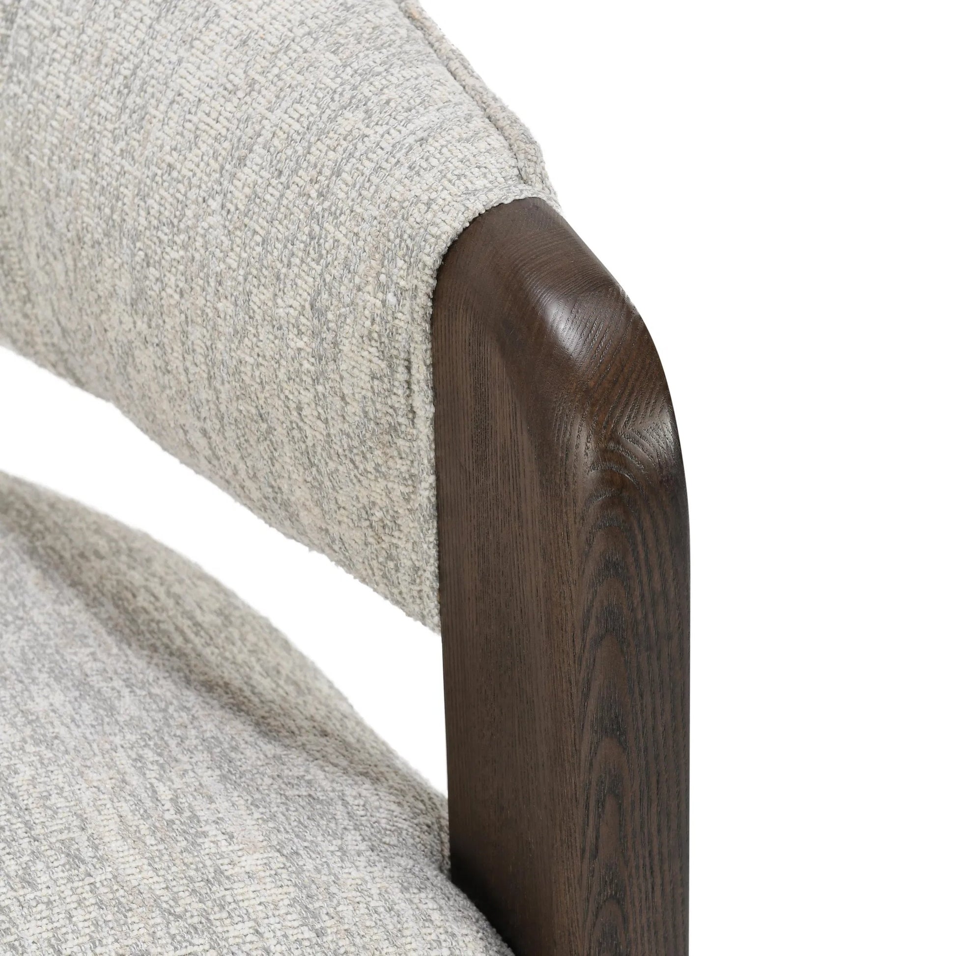 James Light Gray Swivel Accent Chair by Classic Home in light gray. Made from 100% polyester, ash wood in a transitional style.